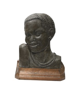 Lot 208 - Daisy Theresa Borne (1906-1998) Bust of an...