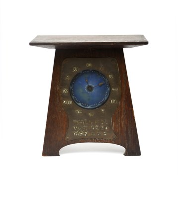 Lot 430 - Time and Tide Wait For No Man an oak mantel...