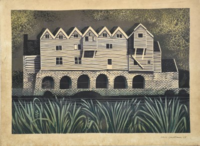 Lot 282 - David Gentleman (born 1930) Horstead Watermill,...