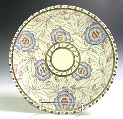 Lot 80 - A Charlotte Rhead 'Tudor Rose' charger for...
