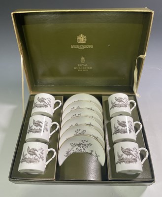 Lot 108A - A mid 20th century Royal Worcester set of 6...