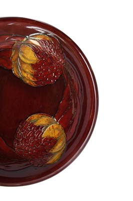 Lot 30 - 'Waratah' a rare Moorcroft Pottery flambe...
