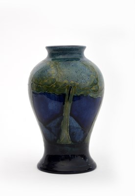 Lot 12 - 'Moonlit Blue' a Moorcroft Pottery baluster...