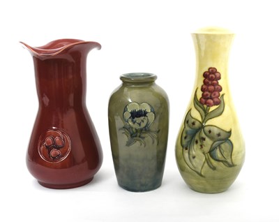 Lot 5 - 'Big Poppy' a Moorcroft Pottery vase designed...