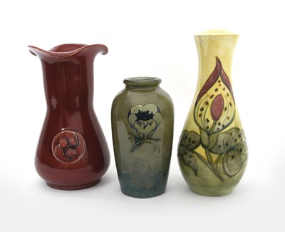 Lot 5 - 'Big Poppy' a Moorcroft Pottery vase designed...