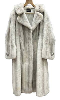 Lot 330A - Hickleys, an azurene mink fur coat.