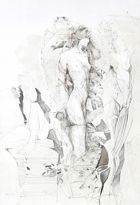 Lot 356 - Jurgen Gorg (German, 1951), Eva, signed l.r.,...