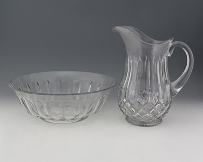 Lot 534 - A 19th century American moulded clear glass...