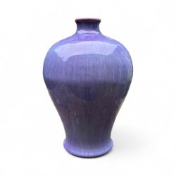 Lot 353A - A Chinese flambé vase, meiping form, 18th...