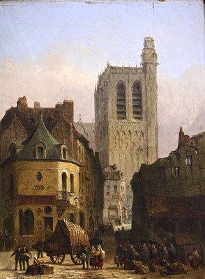 Lot 386 - J...Burnett (British, mid 19th Century), At...