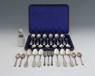 Lot 284a - A group of hallmarked silver, various dates...