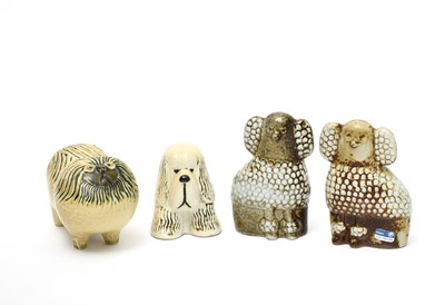 Lot 650 - Lisa Larson for Gustavsberg, Pekinese, a...