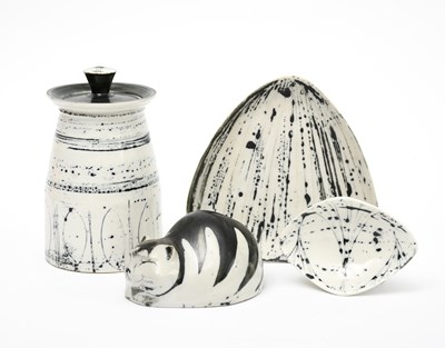 Lot 233 - A Richard Parkinson Pottery The Money Cat...