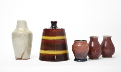 Lot 231 - William Moorcroft, a jar and cover, tapering...