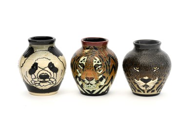 Lot 715 - 'Tiger' a Dennis Chinaworks Mr T trial vase...