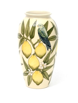 Lot 700 - 'Lemons' a Moorcroft Pottery vase designed by...