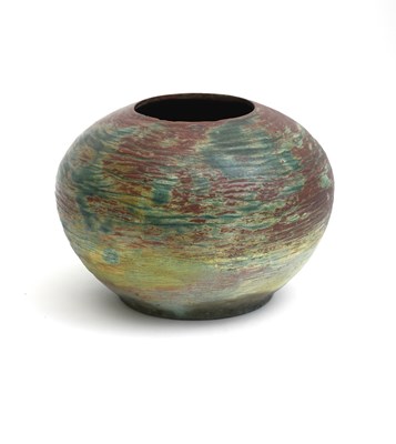 Lot 411 - Leo Dashwood (born 1985) Bloodstone, 2024 raku...