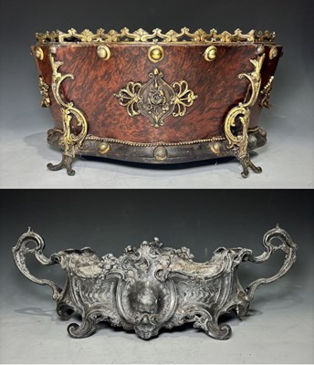 Lot 162 - A 19th century French giltmounted burr wood...