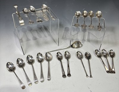 Lot 286 - A quantity of Victorian and later hallmarked...