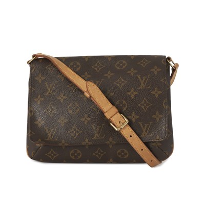 Lot 437 - Louis Vuitton, a monogram Musette Tango handbag.