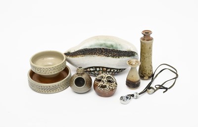 Lot 773 - A Poole Pottery Studio dish, impressed to the...