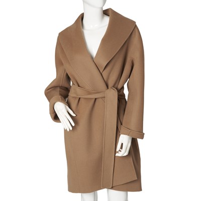 Lot 460 - Max Mara, a pure wool camel coat.