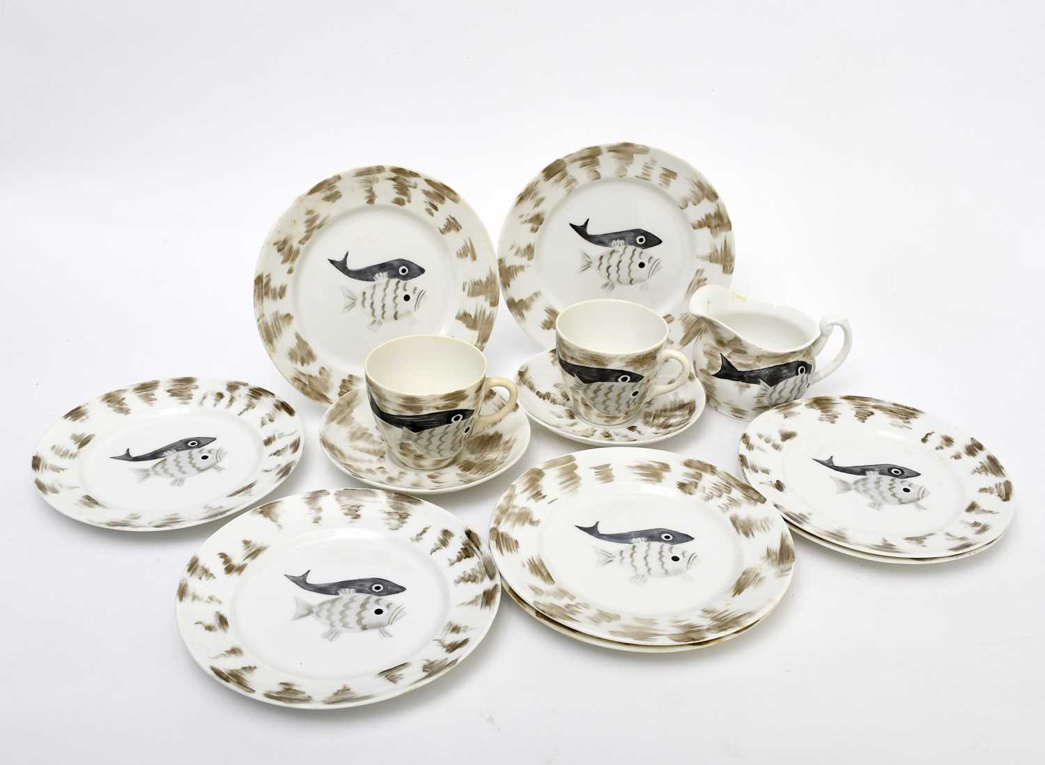 Lot 105 - John Armstrong (1893-1973) Fish A Foley...