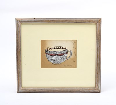 Lot 109 - Enid Marx RDI (1902-1998) Teacup II, (design...