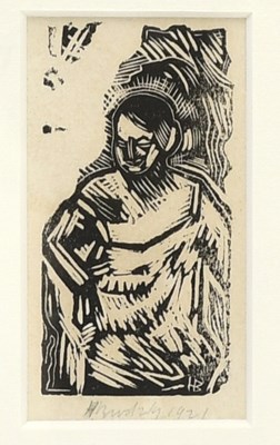 Lot 53 - Horace Brodzky (1885-1969) Female Figure, 1921...