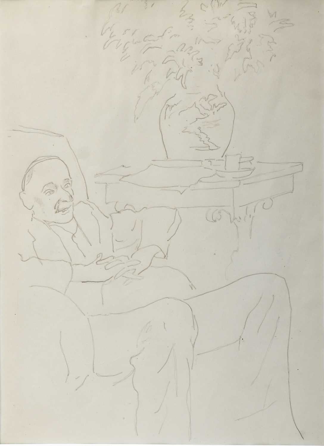 Lot 49 - Roger Fry (1866-1934) Saxon Sydney-Turner ink...