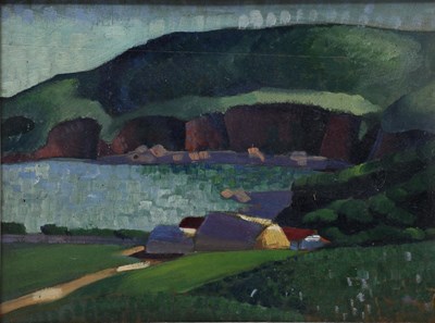 Lot 41 - William McCance (1894-1970) Coastal landscape...
