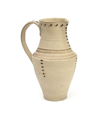 Lot 214 - An early Carter's Poole pottery jug probably...