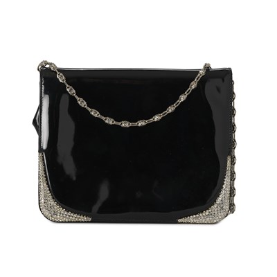 Lot 506 - Valentino Garavani, a vintage patent leather handbag.