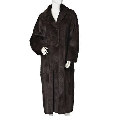 Lot 534 - Max, a full-length sheared coney coat.
