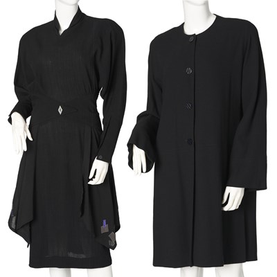 Lot 391 - Jean Muir, a vintage outfit.