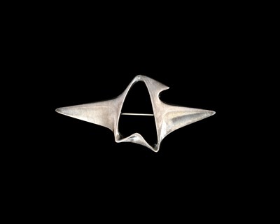 Lot 71 - Henning Koppel for Georg Jensen, a silver Splash brooch