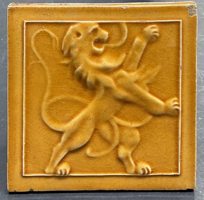 Lot 192 - Thomas Whieldon, a relief moulded tile, circa...
