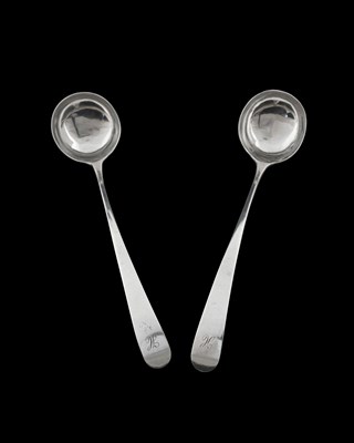 Lot 78 - Scotland, a pair of George III Scottish silver...