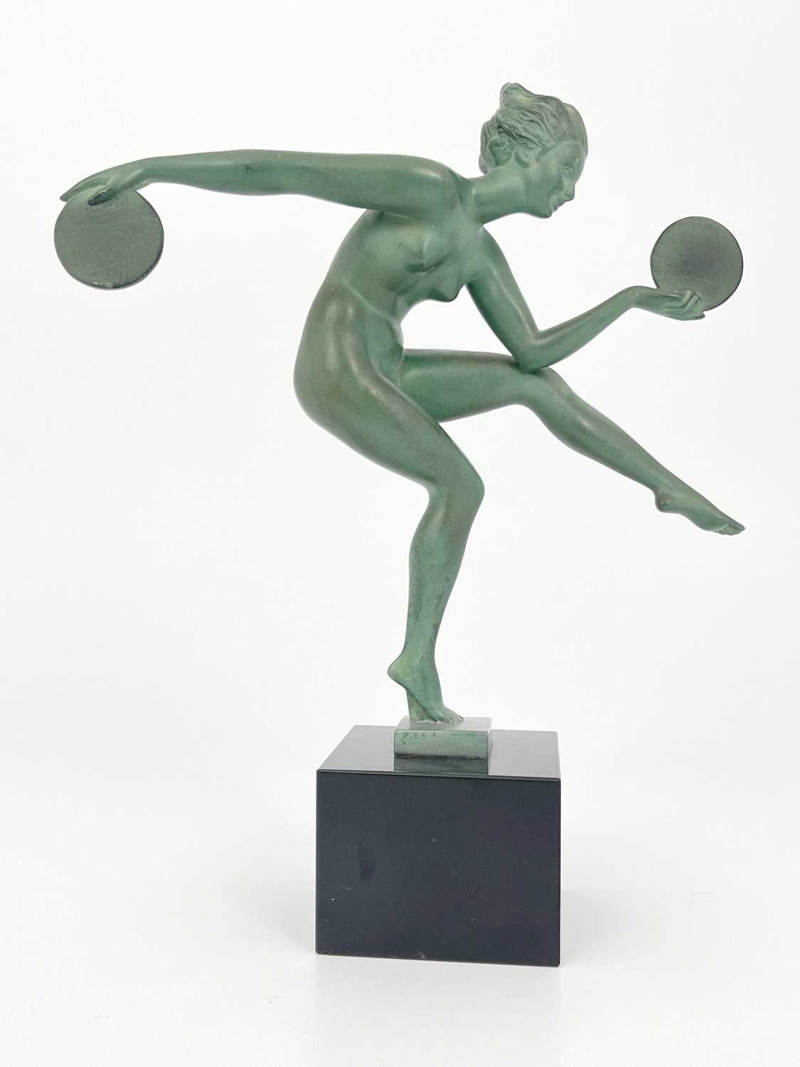 Lot 762 - Marcel Bouraine for Le Verrier, Disc Dancer,...