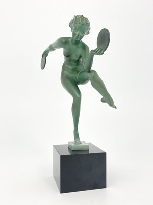 Lot 762 - Marcel Bouraine for Le Verrier, Disc Dancer,...