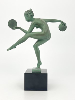 Lot 762 - Marcel Bouraine for Le Verrier, Disc Dancer,...