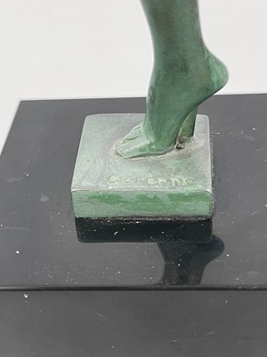 Lot 762 - Marcel Bouraine for Le Verrier, Disc Dancer,...