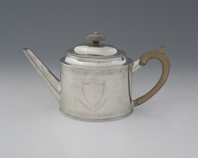 Lot 278 - Hester Bateman, a George III neoclassical...