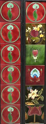 Lot 62 - Alfred Meakin, a set of seven Art Nouveau...