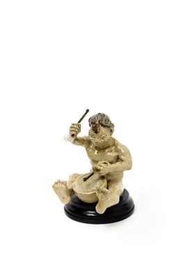 Lot 31 - A Martin Brothers stoneware Imp Musician...