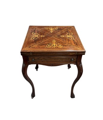 Lot 366 - A 19th century rosewood and mahogany...