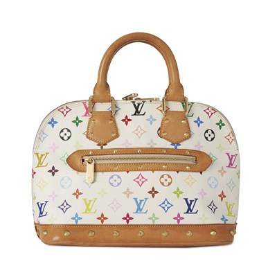 Lot 439 - Louis Vuitton x Murakami, a Multicolore Alma handbag.