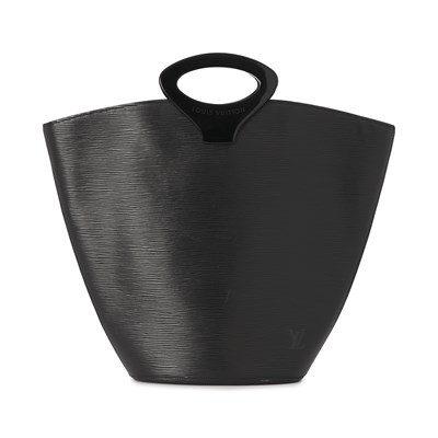 Lot 421 - Louis Vuitton, a black epi Noctambule handbag.