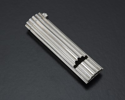 Lot 36 - A Victorian silver combination whistle and...