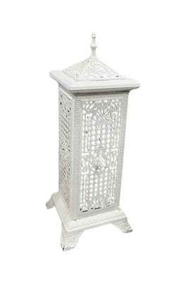 Lot 382 - A 19th century cast iron conservatory heater...